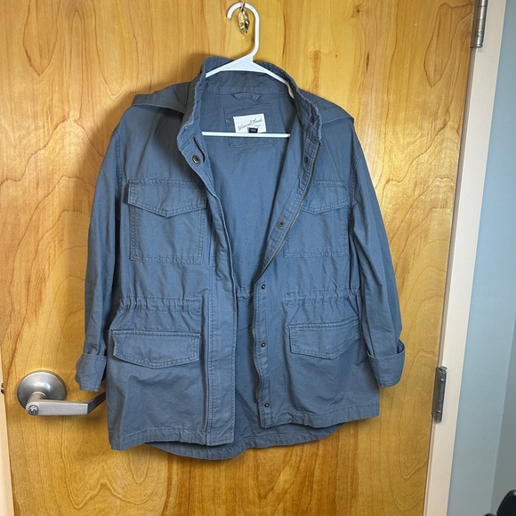 Universal Thread Blue Military Field Jacket - Picture 1 of 4
